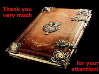 Thank you
very much
for your
attention!
 