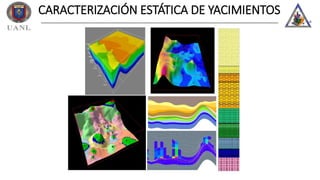 CARACTERIZACIÓN ESTÁTICA DE YACIMIENTOS
 