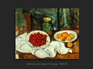 Still Life with Plate of Cherries 1885 87
 