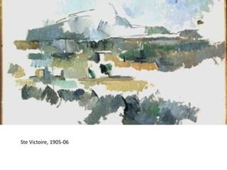 Ste Victoire, 1905-06