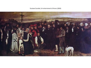 Gustave Courbet, Un enterrement à Ornans (1850)