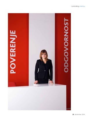 controlling intervju
31 decembar 2014.
 