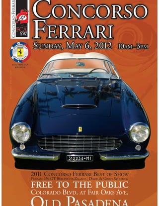 Concorso Ferrari Pasadena 2012