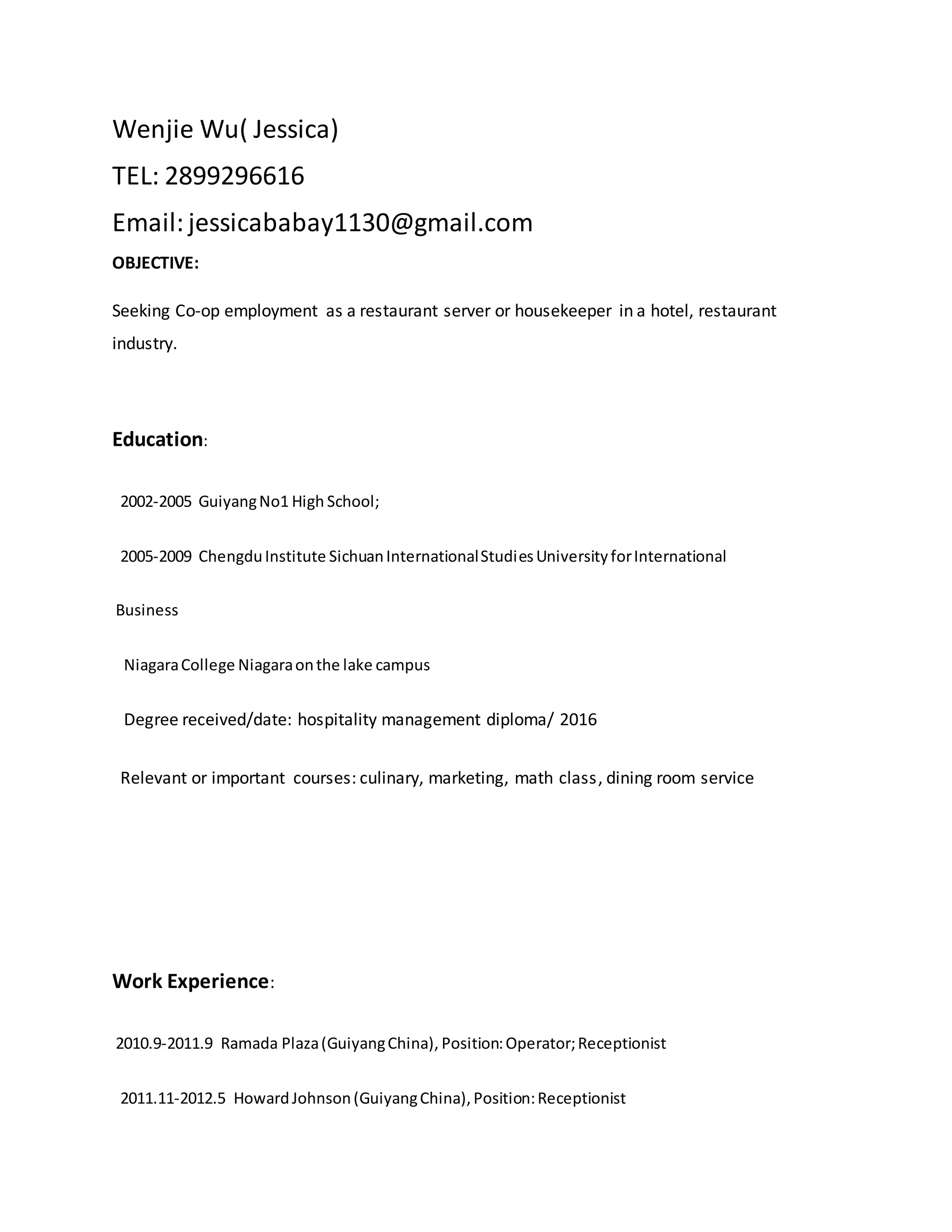 Resume pdf