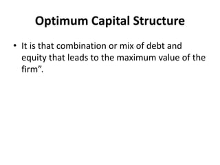 CF 4.1 Capital Structure.pptx