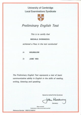 Certificate_PET_1993