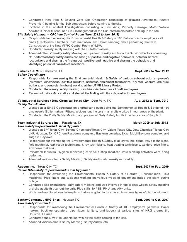 general job resume