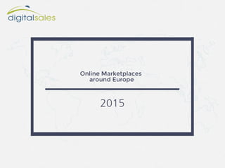 Markeplaces in Europe - 2015 report