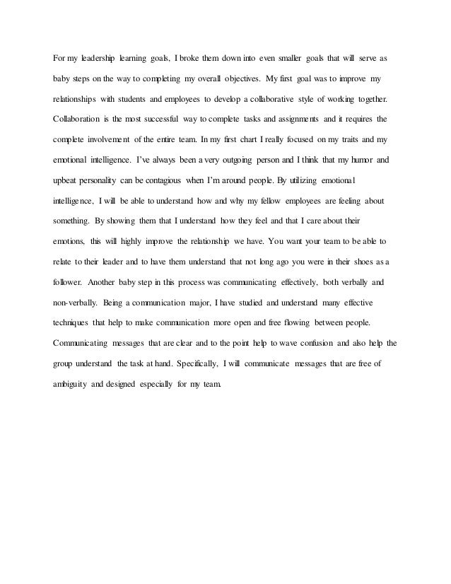 interpersonal relations leadership development plan draft leadership development plan example