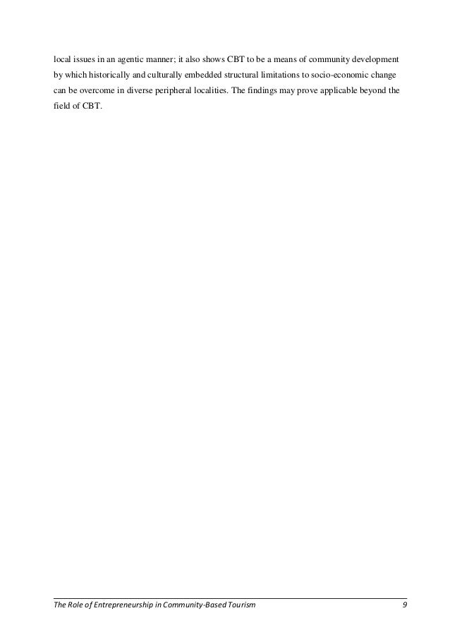 Phd thesis coastal tourism