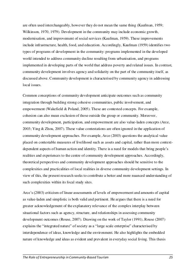 Master thesis in tourism picture