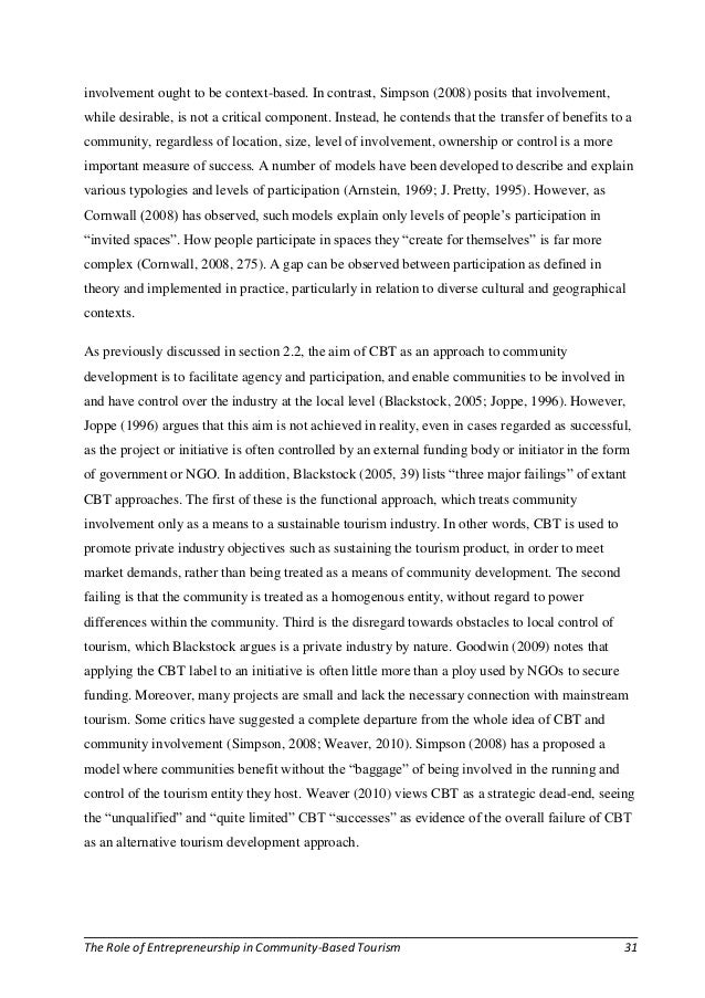 Entrepreneurship thesis phd
