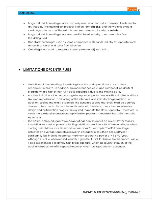 Centrifuge_Report