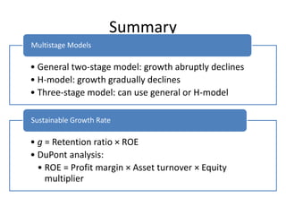 Ddm Approach CFA-Chapter 5 DDM dividend discount model (1).pptx