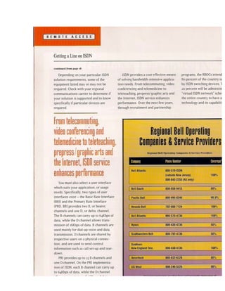 PD Stone ISDN Article - Magazine