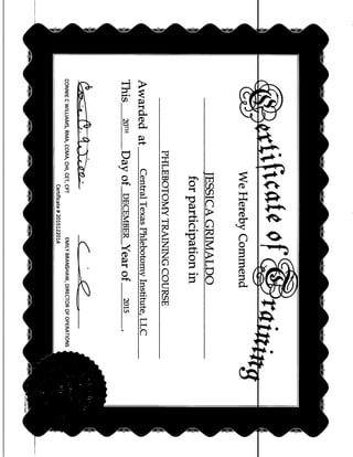 PT Certificate001