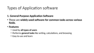 Types Of Applications In Computer Comprehensive Overview of Computer Software: Types, Functions, and ...