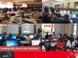 Ghana
Ghana
Ghana

Malawi

Tanzania
Tanzania

South Africa

Seeding Skills Across the Continent

 