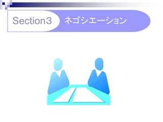 Section３   ネゴシエーション
 