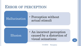 Perception | PDF