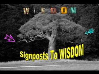 Signposts To WISDOM 