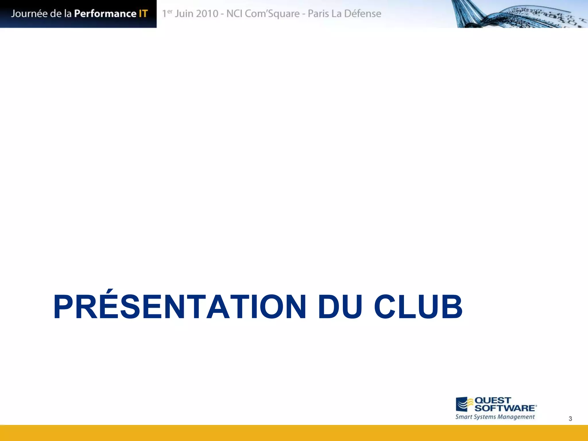 Présentation du club3