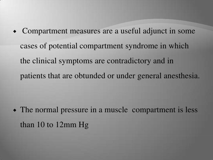 3 A’S Of Pediatric Compartment syndrome