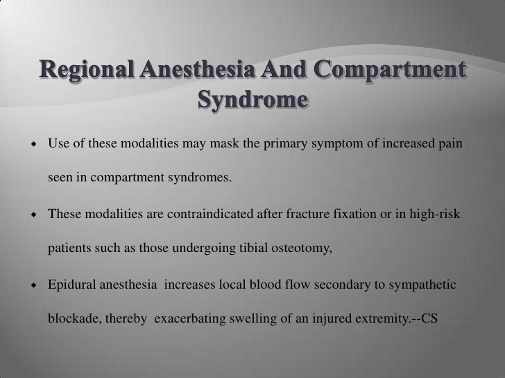 3 A’S Of Pediatric Compartment syndrome