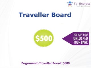 Traveller Board   Pagamento Traveller Board: $500 