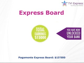 Express Board   Pagamento Express Board: $15’000 