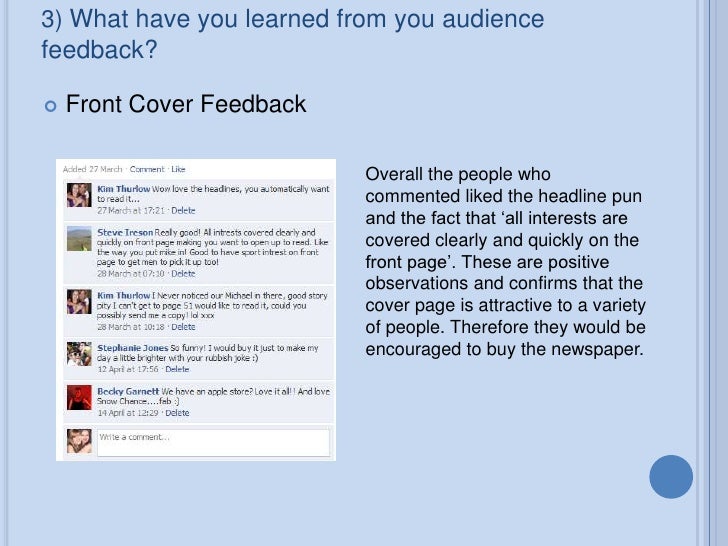 A2 media studies coursework evaluation