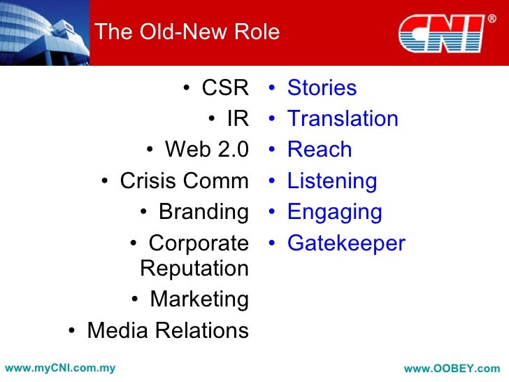 The Evolution Of Corporate Communications