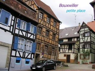 Bouxwiller  .   petite place   