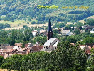 Otterswiller  vue sur le village 