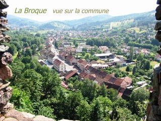 La Broque  vue sur la commune 