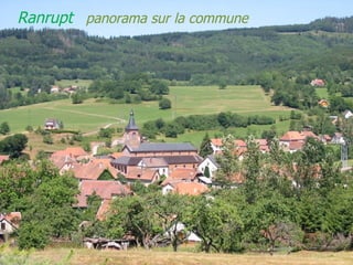Ranrupt  panorama sur la commune 