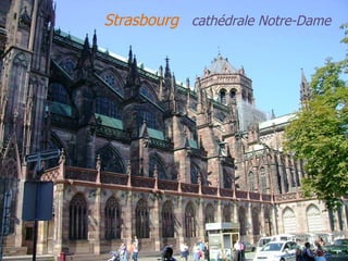 Strasbourg  cathédrale Notre-Dame   