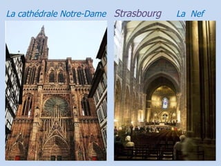 La cathédrale Notre-Dame  Strasbourg  La   Nef   
