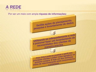 A RedePor ser um meio com ampla riqueza de informações: