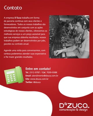 Apresentação D`Zuca