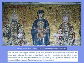 Constantino
presenta, ante la
Virgen, la ciudad de
Constantinopla
 