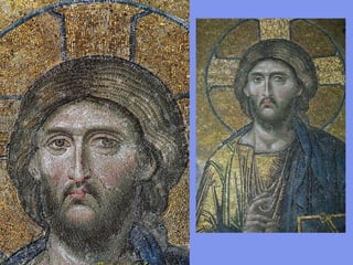PANTOCRÁTOR del siglo XII
           El más famoso de los mosaicos
           bizantinos de Santa Sofía




“DEESIS”
 