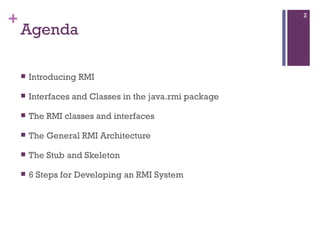 A Short Java RMI Tutorial | PPT