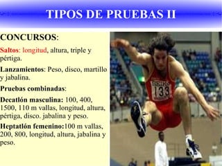 Medio Fondo : 800 y 1500 metros.