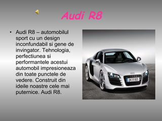 Audi R8 ,[object Object]