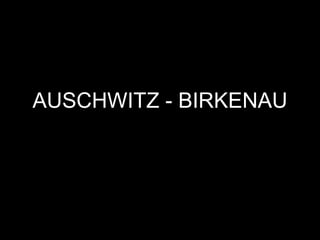 AUSCHWITZ - BIRKENAU 