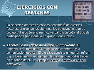 Binas Cuartas Refranes Mapas Mentales | PPTX