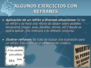 Binas Cuartas Refranes Mapas Mentales | PPTX
