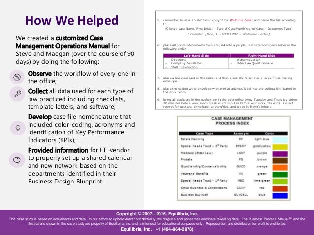 creating an operations manual for a small business a case study