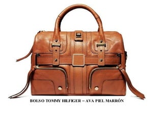 BOLSO TOMMY HILFIGER – AVA PIEL MARRÓN 